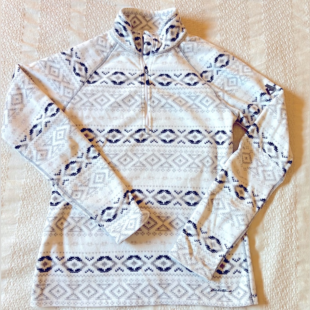 Eddie Bauer fleece pullover